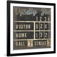 Varsity Field-The Vintage Collection-Framed Giclee Print