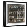 Varsity Field-The Vintage Collection-Framed Giclee Print