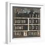 Varsity Field-The Vintage Collection-Framed Giclee Print