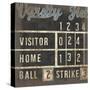 Varsity Field-The Vintage Collection-Stretched Canvas