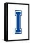 Varsity Letter I Make Your Own Banner-null-Framed Stretched Canvas