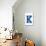 Varsity Letter K Make Your Own Banner Sign Poster-null-Poster displayed on a wall
