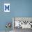 Varsity Letter M Make Your Own Banner Letter-null-Poster displayed on a wall