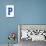 Varsity Letter P Make Your Own Banner Sign Poster-null-Mounted Poster displayed on a wall