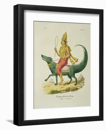 Varuna God of the Oceans-Louis Thomas Bardel-Framed Premium Giclee Print