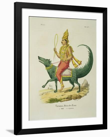 Varuna God of the Oceans-Louis Thomas Bardel-Framed Giclee Print