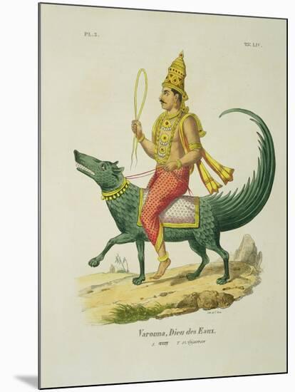 Varuna God of the Oceans-Louis Thomas Bardel-Mounted Giclee Print