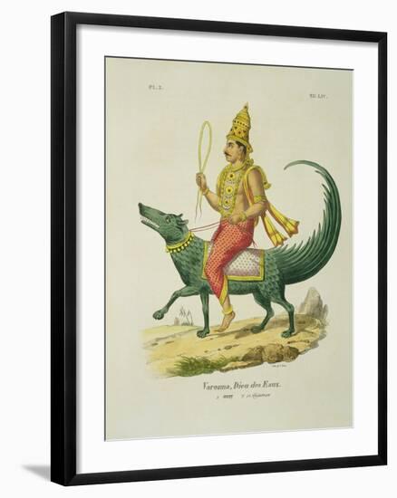 Varuna God of the Oceans-Louis Thomas Bardel-Framed Giclee Print