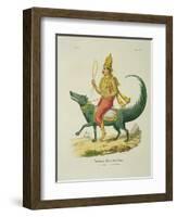 Varuna God of the Oceans-Louis Thomas Bardel-Framed Giclee Print