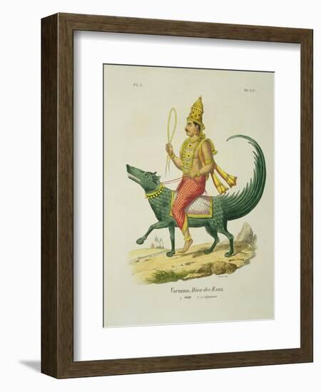 Varuna God of the Oceans-Louis Thomas Bardel-Framed Giclee Print