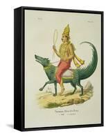 Varuna God of the Oceans-Louis Thomas Bardel-Framed Stretched Canvas