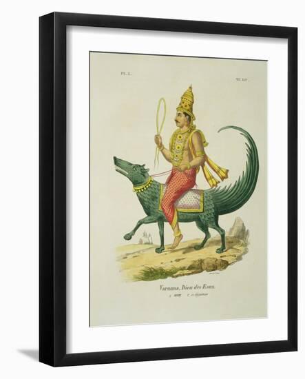 Varuna God of the Oceans-Louis Thomas Bardel-Framed Giclee Print