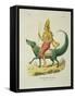 Varuna God of the Oceans-Louis Thomas Bardel-Framed Stretched Canvas