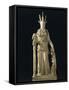 Varvakeion Athena, Roman Marble Copy of Greek Statue of Athena Parthenos by Phidias-null-Framed Stretched Canvas