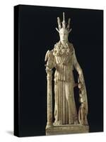 Varvakeion Athena, Roman Marble Copy of Greek Statue of Athena Parthenos by Phidias-null-Stretched Canvas