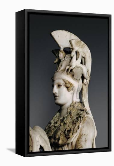 Varvakeion Athena-Phidias-Framed Stretched Canvas