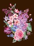 Beautiful Vintage Seamless Roses Background-Varvara Kurakina-Art Print