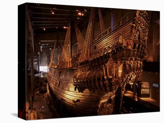 Vasa, a 17Th Century Warship, Vasa Museum, Stockholm, Sweden, Scandinavia, Europe-Sergio Pitamitz-Stretched Canvas