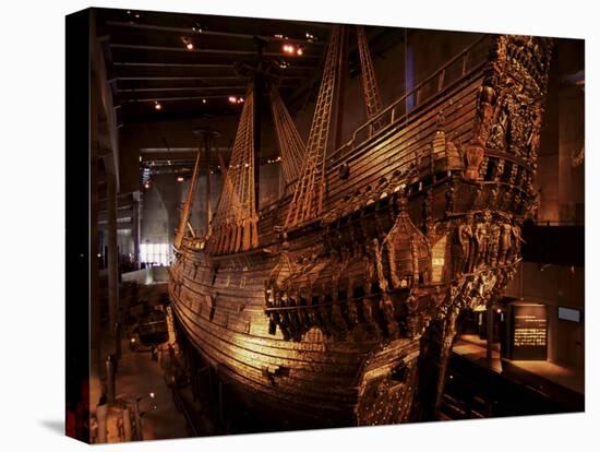 Vasa, a 17Th Century Warship, Vasa Museum, Stockholm, Sweden, Scandinavia, Europe-Sergio Pitamitz-Stretched Canvas