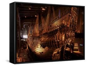 Vasa, a 17Th Century Warship, Vasa Museum, Stockholm, Sweden, Scandinavia, Europe-Sergio Pitamitz-Framed Stretched Canvas