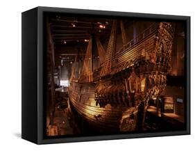 Vasa, a 17th Century Warship, Vasa Museum, Stockholm, Sweden, Scandinavia-Sergio Pitamitz-Framed Stretched Canvas