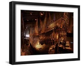 Vasa, a 17th Century Warship, Vasa Museum, Stockholm, Sweden, Scandinavia-Sergio Pitamitz-Framed Premium Photographic Print