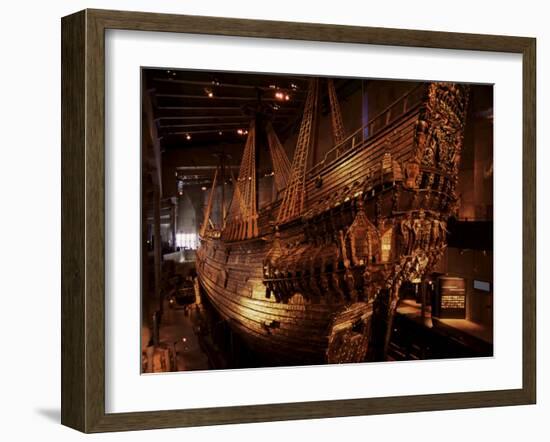 Vasa, a 17th Century Warship, Vasa Museum, Stockholm, Sweden, Scandinavia-Sergio Pitamitz-Framed Photographic Print