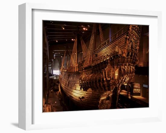 Vasa, a 17th Century Warship, Vasa Museum, Stockholm, Sweden, Scandinavia-Sergio Pitamitz-Framed Photographic Print