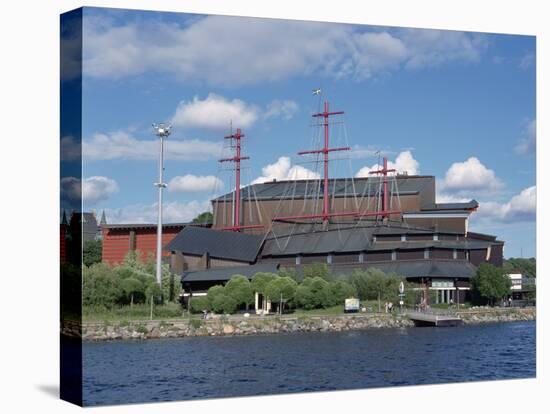 Vasa Museum, Djurgarden, Stockholm, Sweden-Peter Thompson-Stretched Canvas
