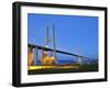 Vasco Da Gama Bridge and the Tagus River, Lisbon, Portugal-Mauricio Abreu-Framed Photographic Print