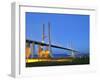 Vasco Da Gama Bridge and the Tagus River, Lisbon, Portugal-Mauricio Abreu-Framed Photographic Print