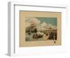 Vasco Da Gama's Arrival in India, C. 1900-Alfredo Roque Gameiro-Framed Giclee Print