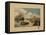 Vasco Da Gama's Arrival in India, C. 1900-Alfredo Roque Gameiro-Framed Stretched Canvas