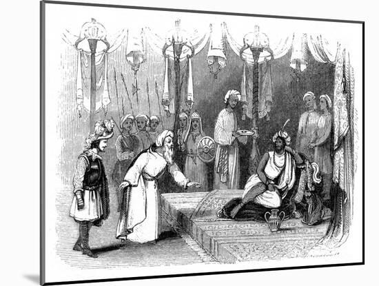 Vasco Da Gama's Introduction to the Zamorin, India, 1498-Robinson-Mounted Giclee Print
