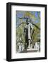 Vasco De Gama Statue, Evora, Alentejo, Portugal, Europe-G&M Therin-Weise-Framed Photographic Print