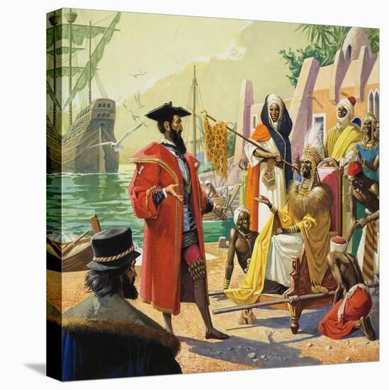 Vasco De Gama-Severino Baraldi-Stretched Canvas