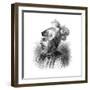 Vasco Nunez De Balboa (1475-152), Spanish Explorer, Late 19th Century-null-Framed Giclee Print