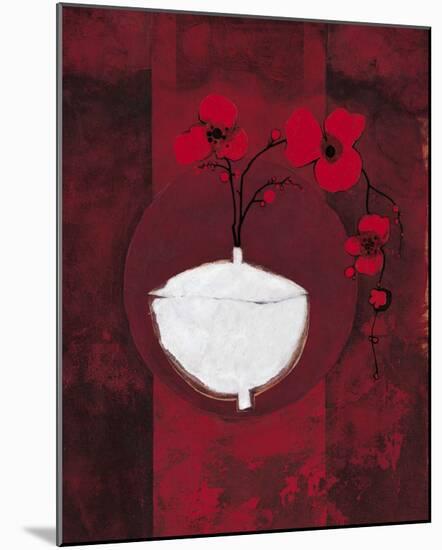 Vase and Flowers-Anna Buschulte-Mounted Art Print