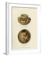 Vase and Food Bowl from Four-Mile Ruin, Arizona-null-Framed Giclee Print