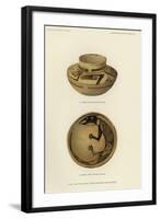 Vase and Food Bowl from Four-Mile Ruin, Arizona-null-Framed Giclee Print