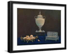 'Vase and Inkstands', 1863-Robert Dudley-Framed Giclee Print