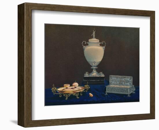 'Vase and Inkstands', 1863-Robert Dudley-Framed Giclee Print