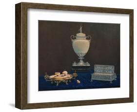 'Vase and Inkstands', 1863-Robert Dudley-Framed Giclee Print