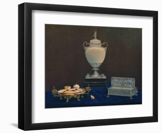 'Vase and Inkstands', 1863-Robert Dudley-Framed Giclee Print