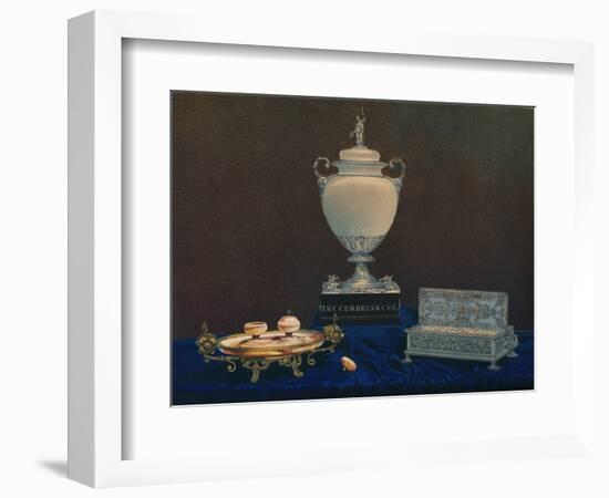 'Vase and Inkstands', 1863-Robert Dudley-Framed Giclee Print