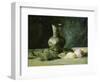 Vase and Roses-Julian Alden Weir-Framed Giclee Print