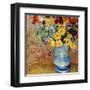 Vase Avec Bouquets De Fleurs-Vincent van Gogh-Framed Art Print