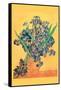 Vase Avec Irises-Vincent van Gogh-Framed Stretched Canvas