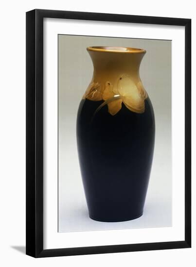 Vase, Ceramic, Rookwood Manufacture, Cincinnati, Ohio, United States, Ca 1900-null-Framed Premium Giclee Print