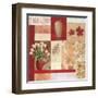 Vase Collage I-TC Chiu-Framed Art Print